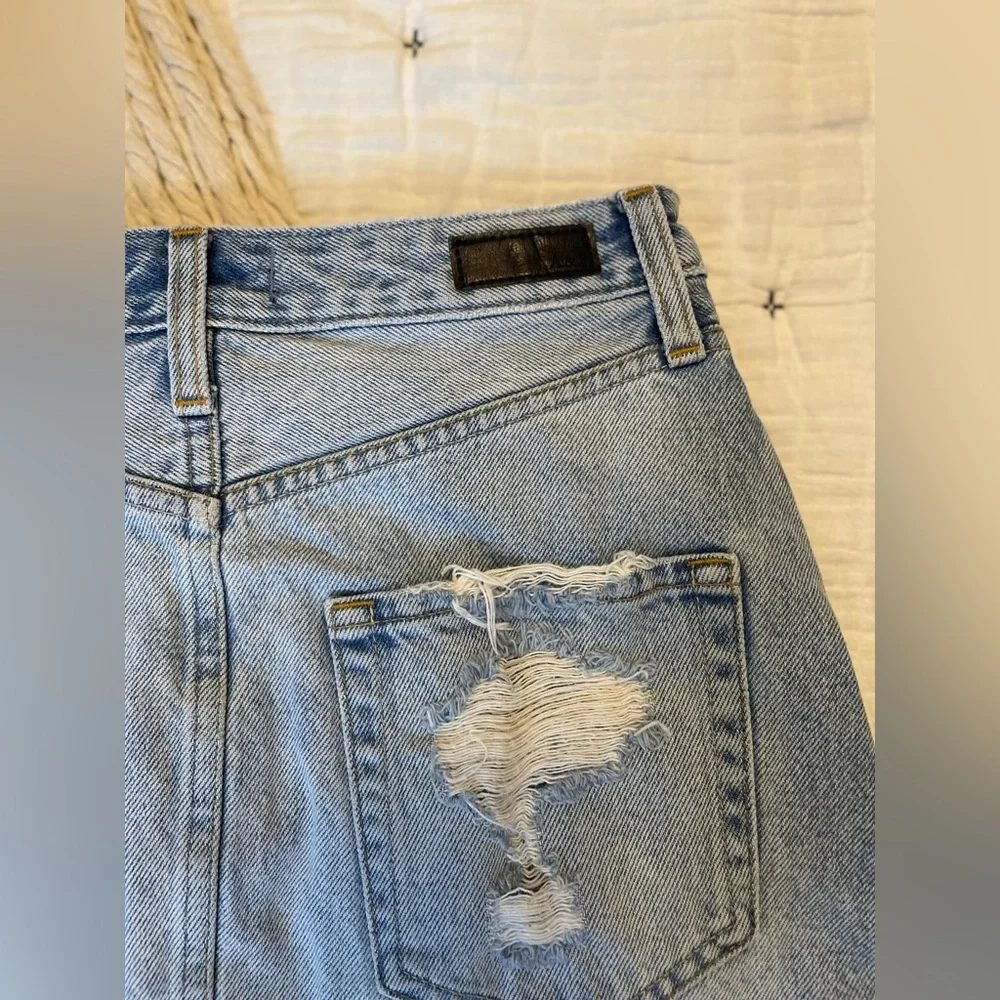 ABERCROMBIE & FITCH Zoe Natural Rise Vintage A-Line Skirt Denim Mini Y2K Size 0